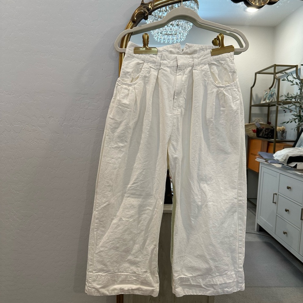 Free People Barrel/ Wide Leg Trousers